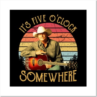 Alan Jackson Livin on Love and Country Tunes Posters and Art